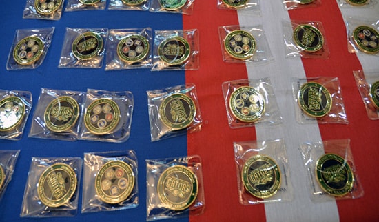 Photo of Green River College Challenge Coins