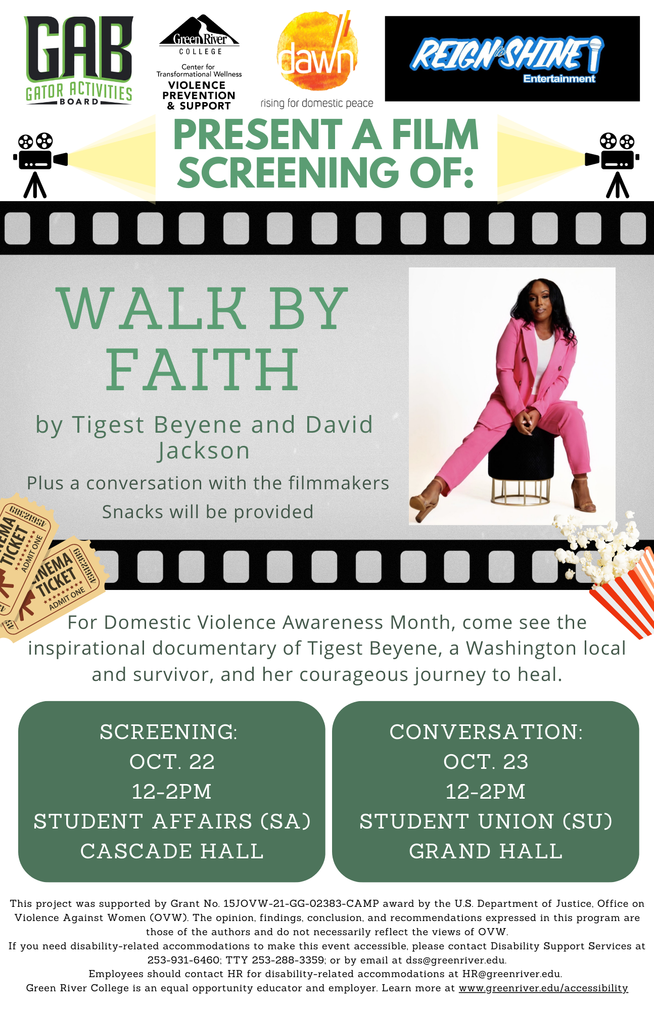 Walk by Faith flyer