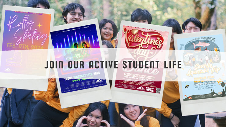 join our active student life