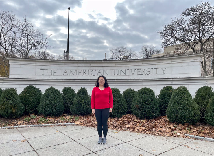 Lin Shi at American University