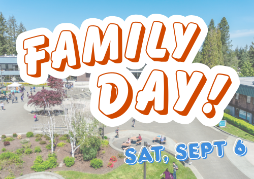 Family Day at GRC event. Saturday, Sept 6th