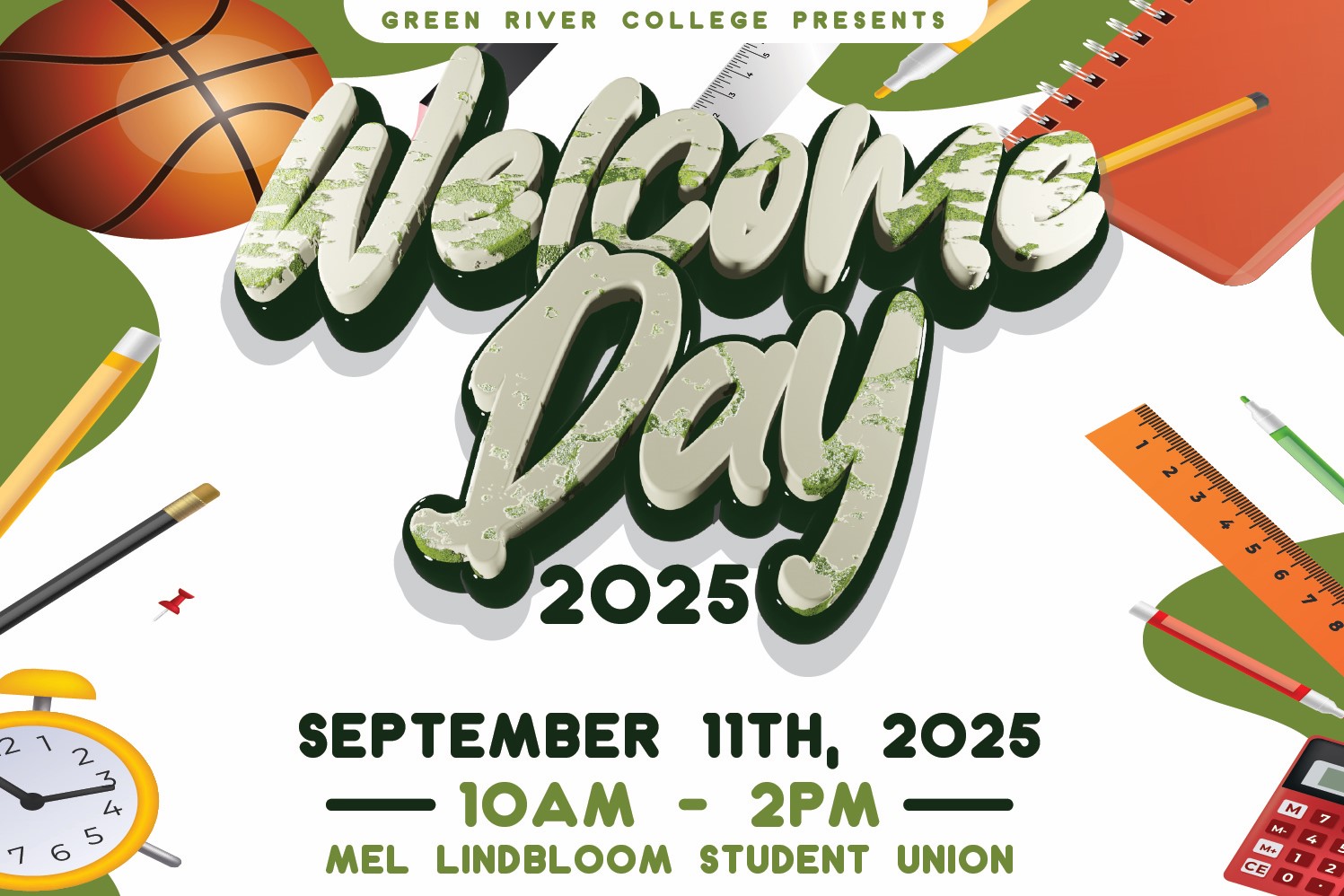 Welcome Day event. Thursday, Sept 11