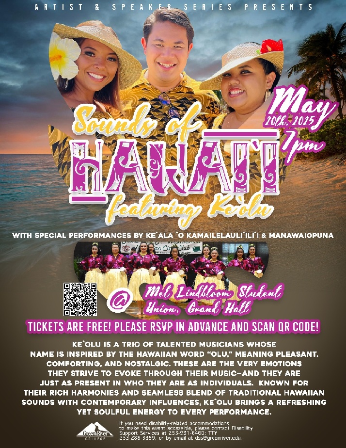Sounds of Hawaii Event Flyer