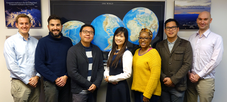Photo of advisers for International Programs