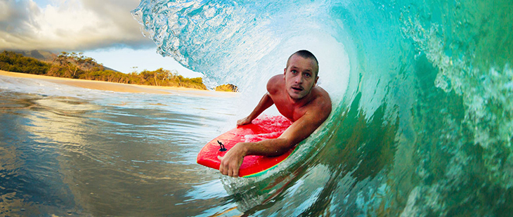 Photo of surfer