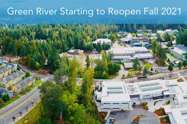 Green River Starting to Reopen Fall 2021
