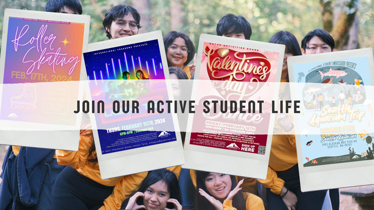 Join our active student life