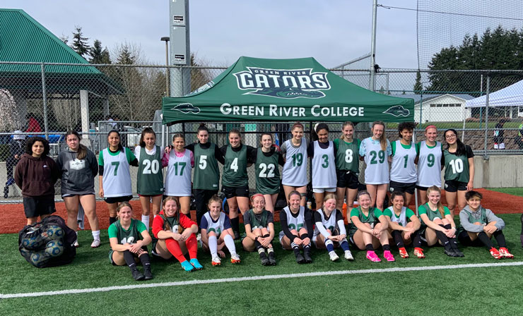 Green River College Women's Soccer Team