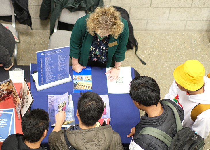 Green River College students attend the University Transfer Fair in November 2022
