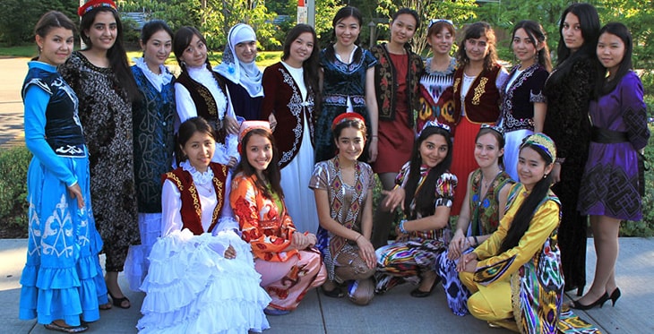 2013 SUSI participants from Kazakhstan, Kyrgyzstan, Tajikistan, Turkmenistan, and Uzbekistan.