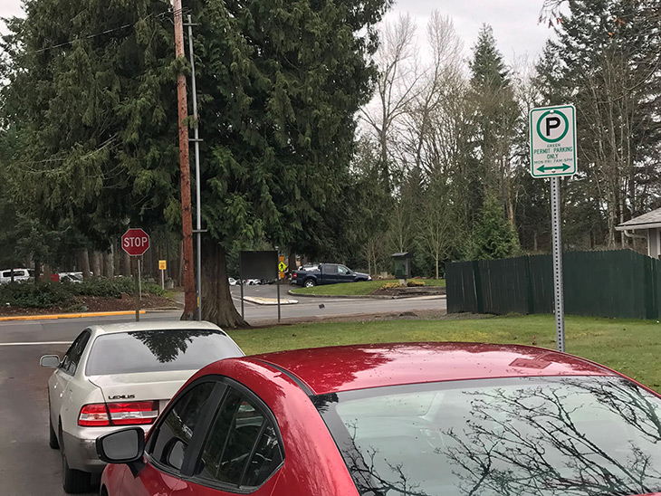 The city of Auburn recently implemented a Restricted Parking Zone in the Lea Hill Village neighborhood immediately north of Green River College
