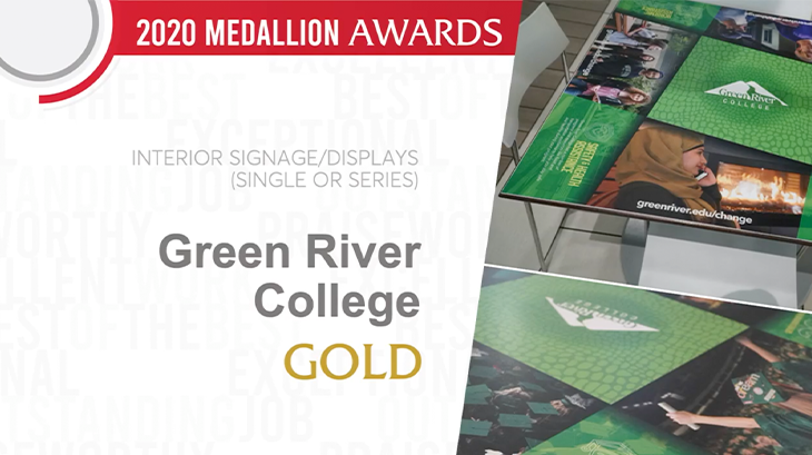 GRC wins gold for signage and display